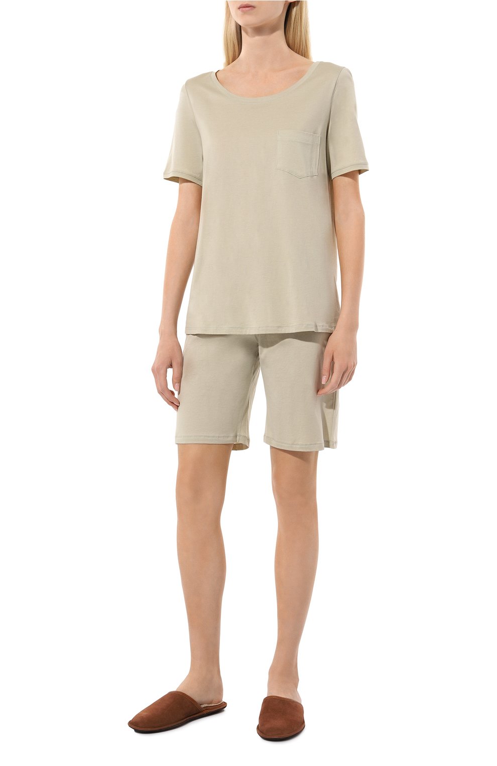 Хлопковая пижама HANRO, арт. 074968, фото 2