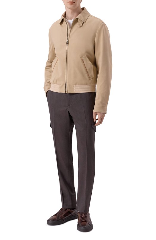 Шерстяные брюки Berwich SUB25/FA1251X Коричневый  SUB25/FA1251X Фото 2