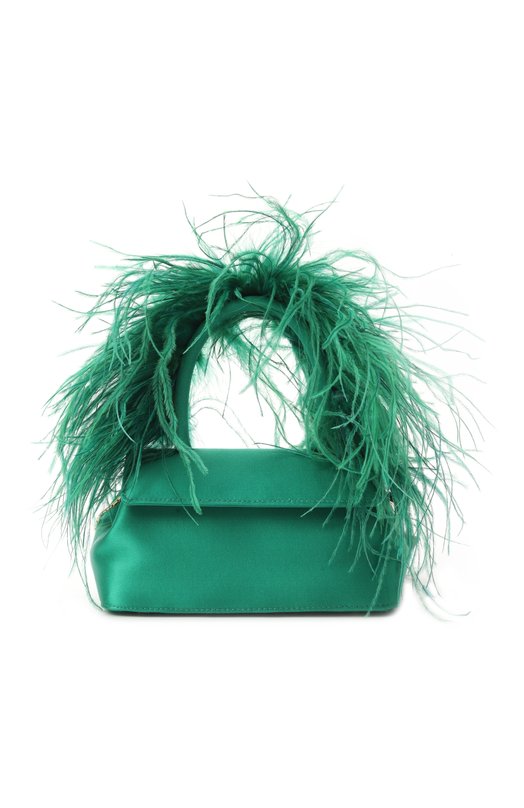 Сумка Liza Rubeus Milano 015/23D/SILK+B0A FEATHERS_SET Зелёный 015/23D/SILK+B0A FEATHERS_SET