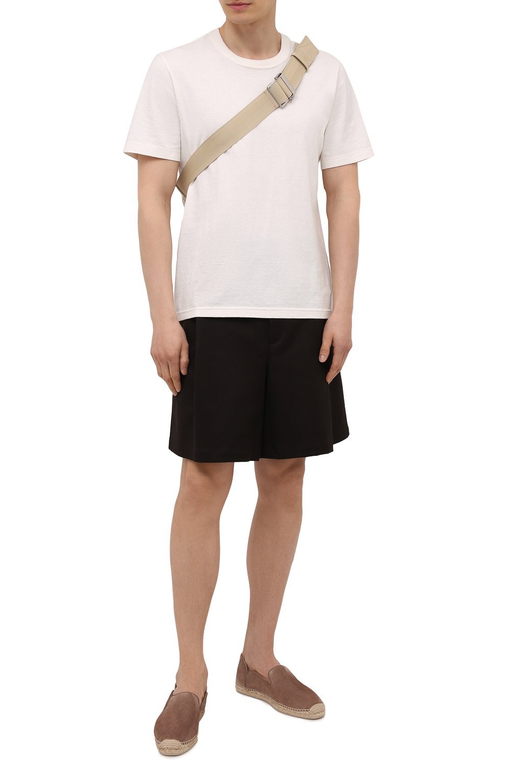 Замшевые эспадрильи espadon CHRISTIAN LOUBOUTIN коричневого цвета по цене 69450 руб., арт. 1210953/ESPAD0N FLAT, фото 2 Замшевые эспадрильи espadon CHRISTIAN LOUBOUTIN, арт. 1210953/ESPAD0N FLAT, фото 2