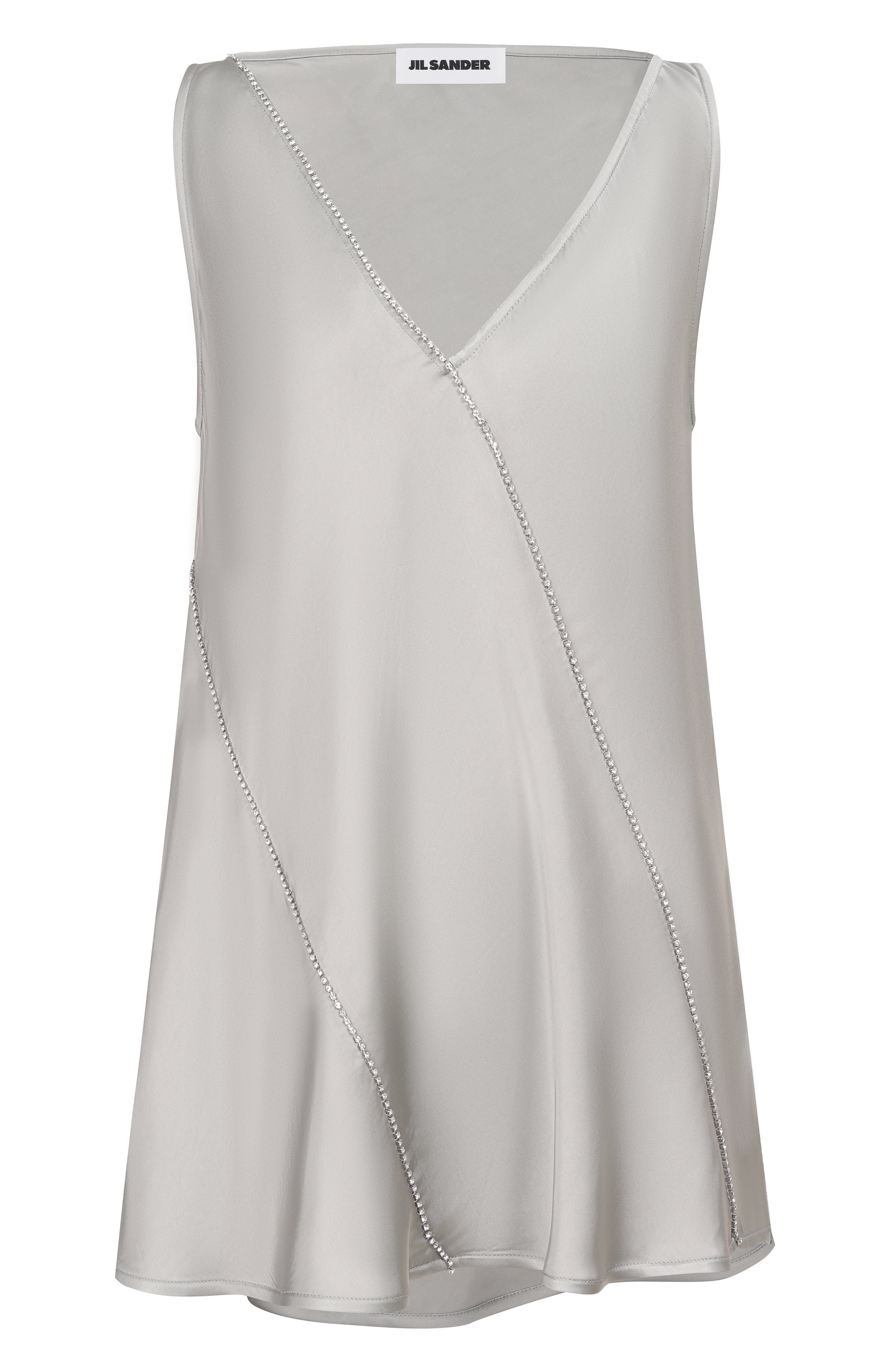 Атласный топ JIL SANDER, арт. J01NC0176/J65022, фото 1