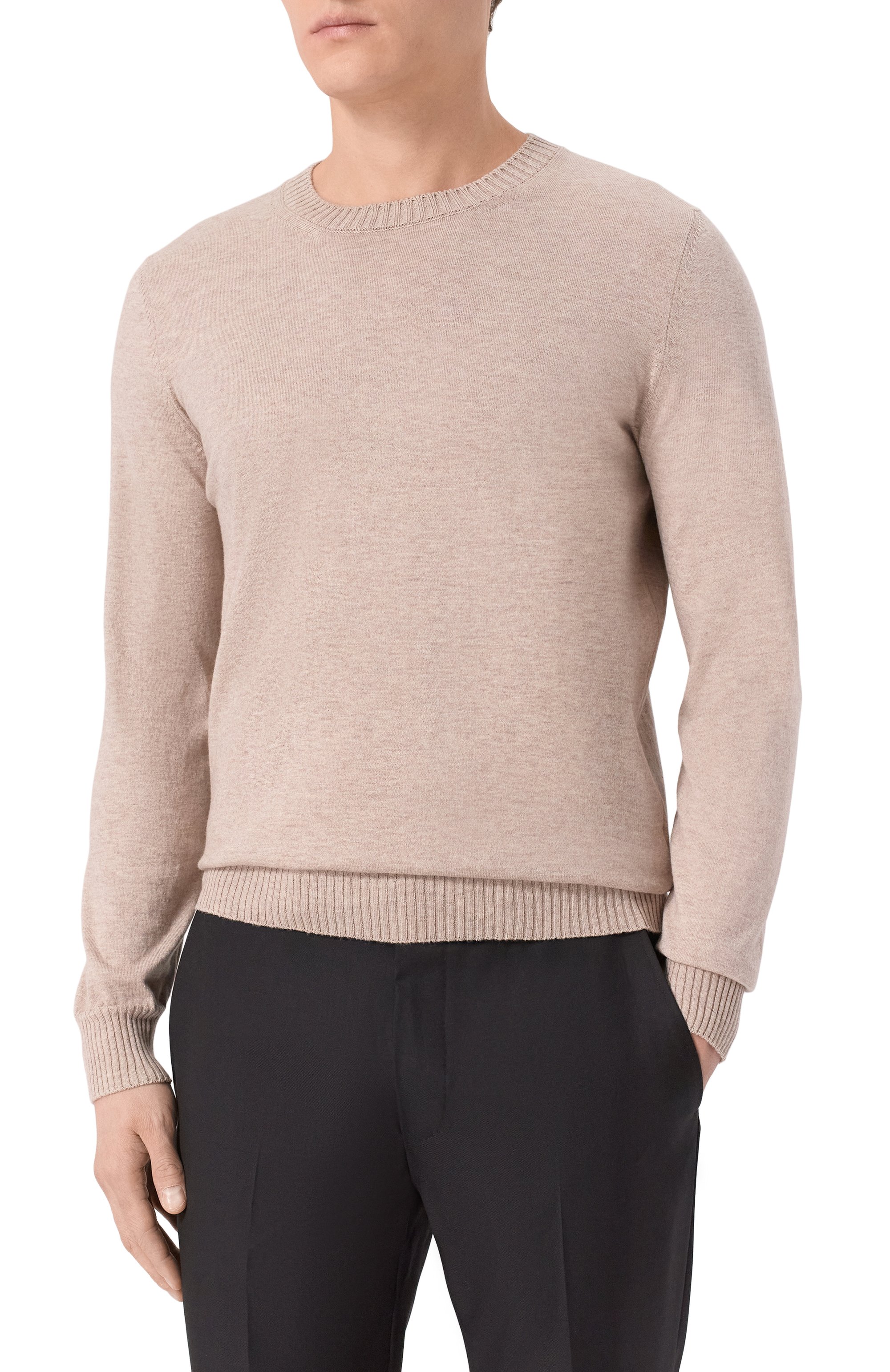 Джемпер из хлопка и кашемира GRAN SASSO, арт. 57167/23216, фото 3