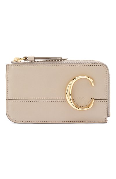 Кожаный футляр для кредитных карт CHLOÉ, арт. CHC19UP059A37, фото 1