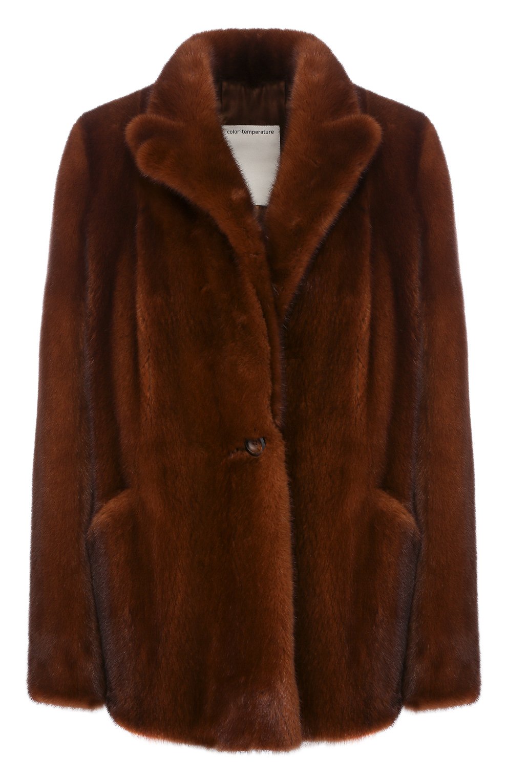 Шуба из меха норки COLOR TEMPERATURE, арт. 359, фото 1