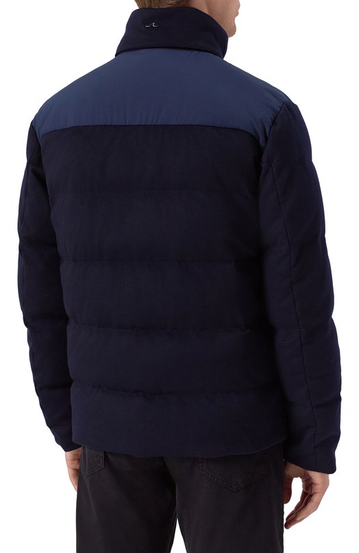 Кашемировый пуховик Paul&Shark 14312407 Синий  14312407 Фото 8