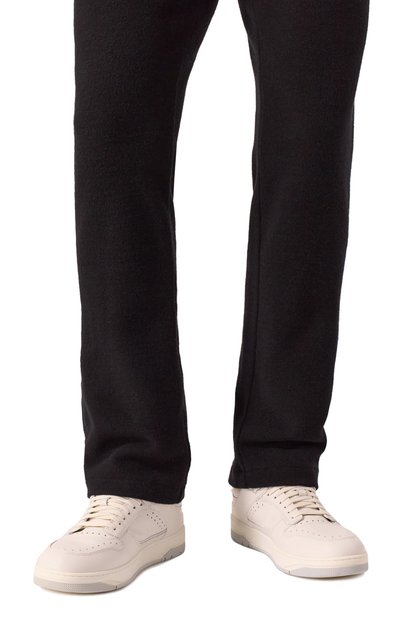 Кожаные кеды sneak air SANTONI, арт. MBSG21865BGRPXWH, фото 3