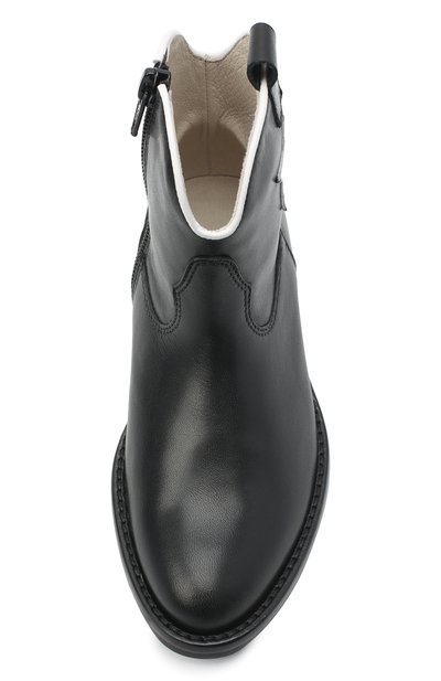 Кожаные казаки IL GUFO, арт. G474/VITELL0/27-30, фото 4