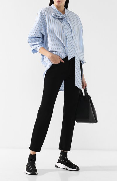 Текстильные кроссовки speed BALENCIAGA, арт. 525721/W0650, фото 2