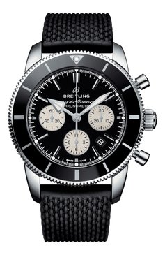 Мужские часы superocean heritage ii b01 chronograph BREITLING бесцветного цвета, арт. AB0162121B1S1 | Фото 1 (Механизм: Автомат; Материал корпуса: Сталь; Цвет циферблата: Чёрный; Региональные ограничения белый список (Axapta Mercury): Не проставлено; Нос: Не проставлено; Ограничения доставки: m-style)