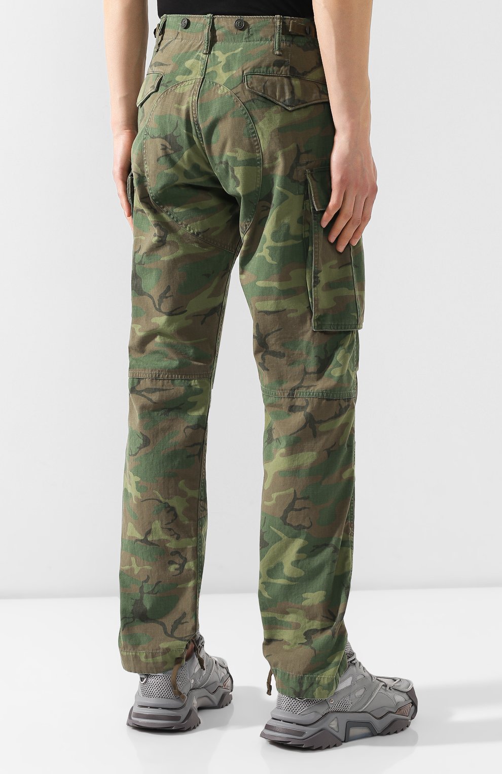 Хлопковые брюки RRL, арт. 782726011, фото 4