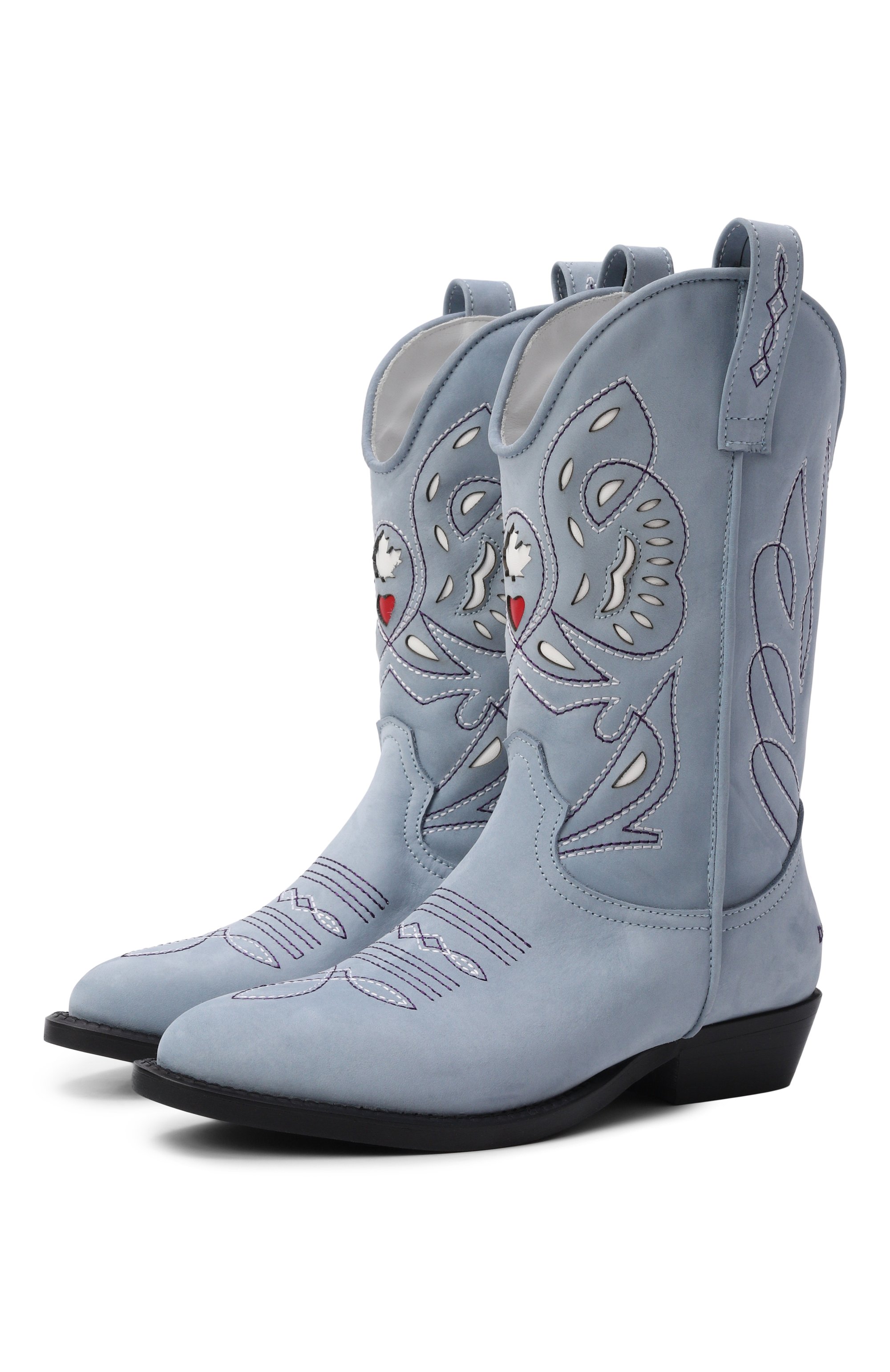 Кожаные казаки DSQUARED2, арт. 82787/VAR4, фото 1