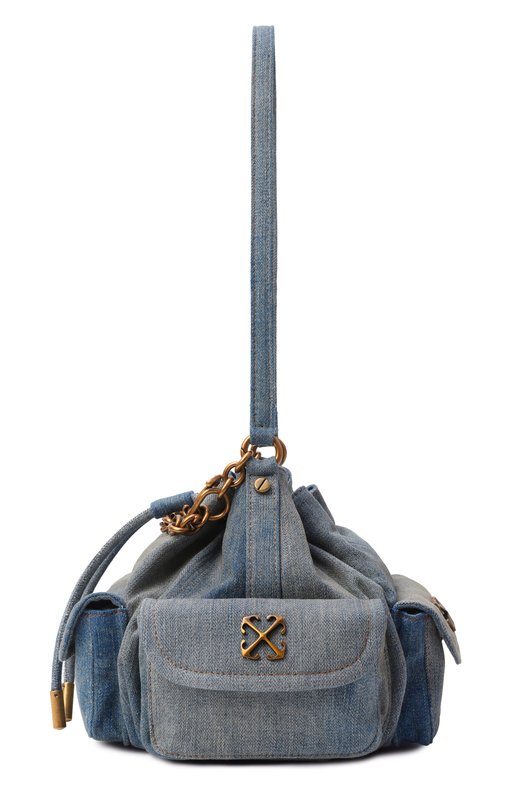 Сумка Dumbo Bucket Off-White 0WMY002F25DEN001 Голубой  0WMY002F25DEN001 Фото 4