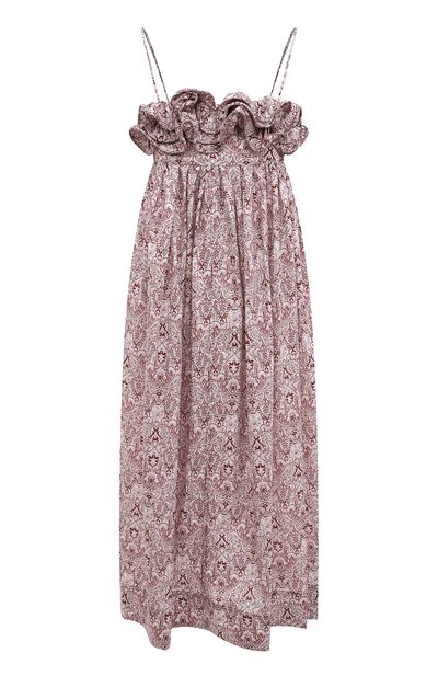 Хлопковое платье NACKIYE, арт. MILKPUDDING MAXI DRESS, фото 1