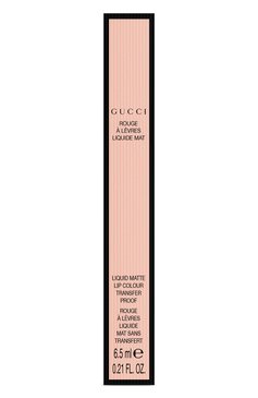 Жидкая губная помада rouge à lèvres liquide mat, оттенок 505 janet rust GUCCI  цвета, арт. 3616303311339 | Фото 3 (Региональные ограничения белый список (Axapta Mercury): Не проставлено; Финишное покрытие: Матовый; Нос: Не проставлено)