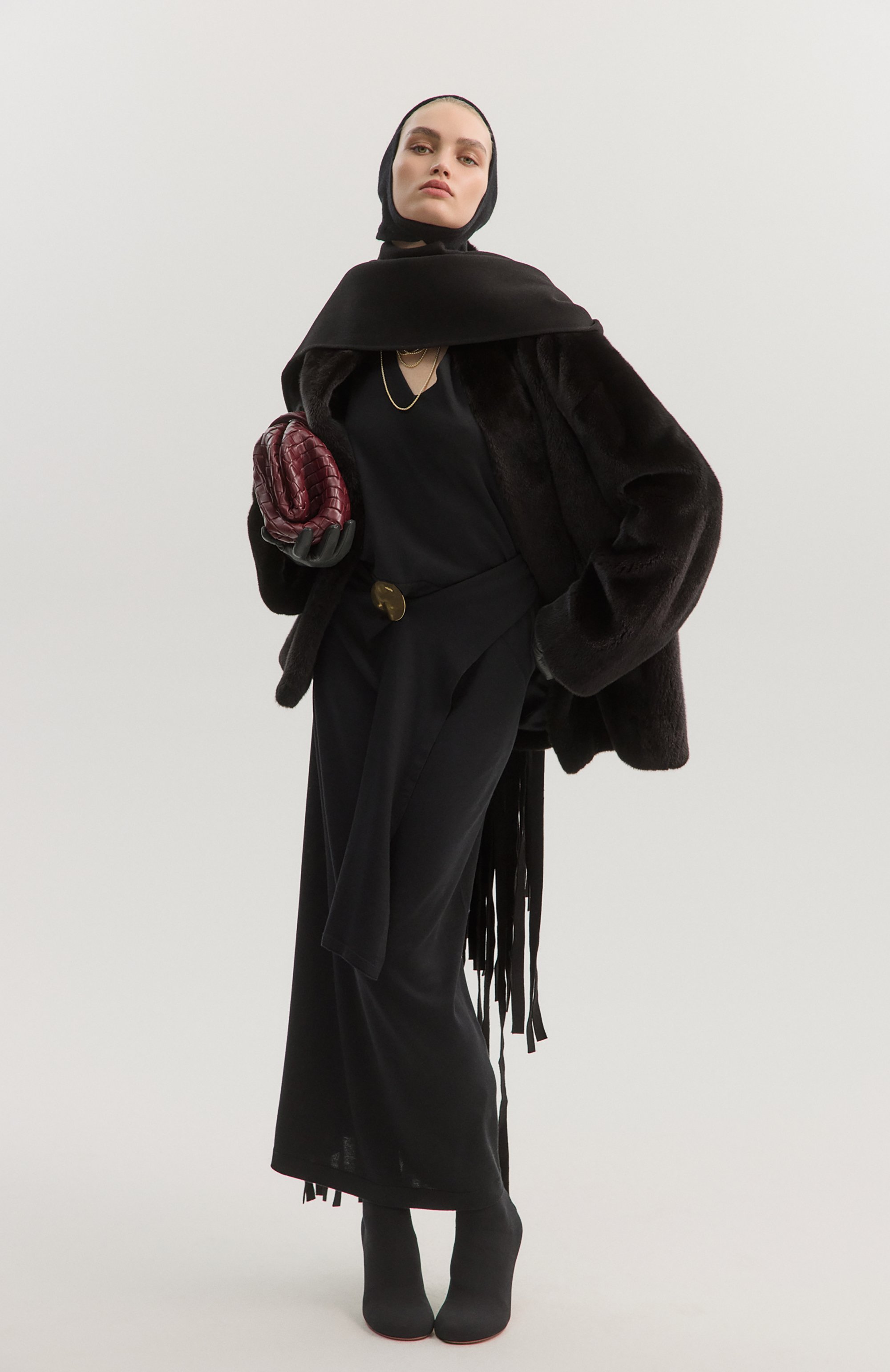 Шерстяное платье JIL SANDER, арт. J01CT0267/J14828, фото 5