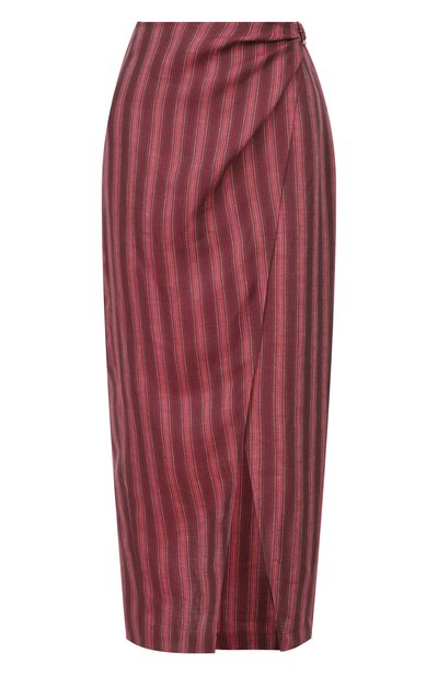 Женская льняная юбка 12 STOREEZ, арт. 138065