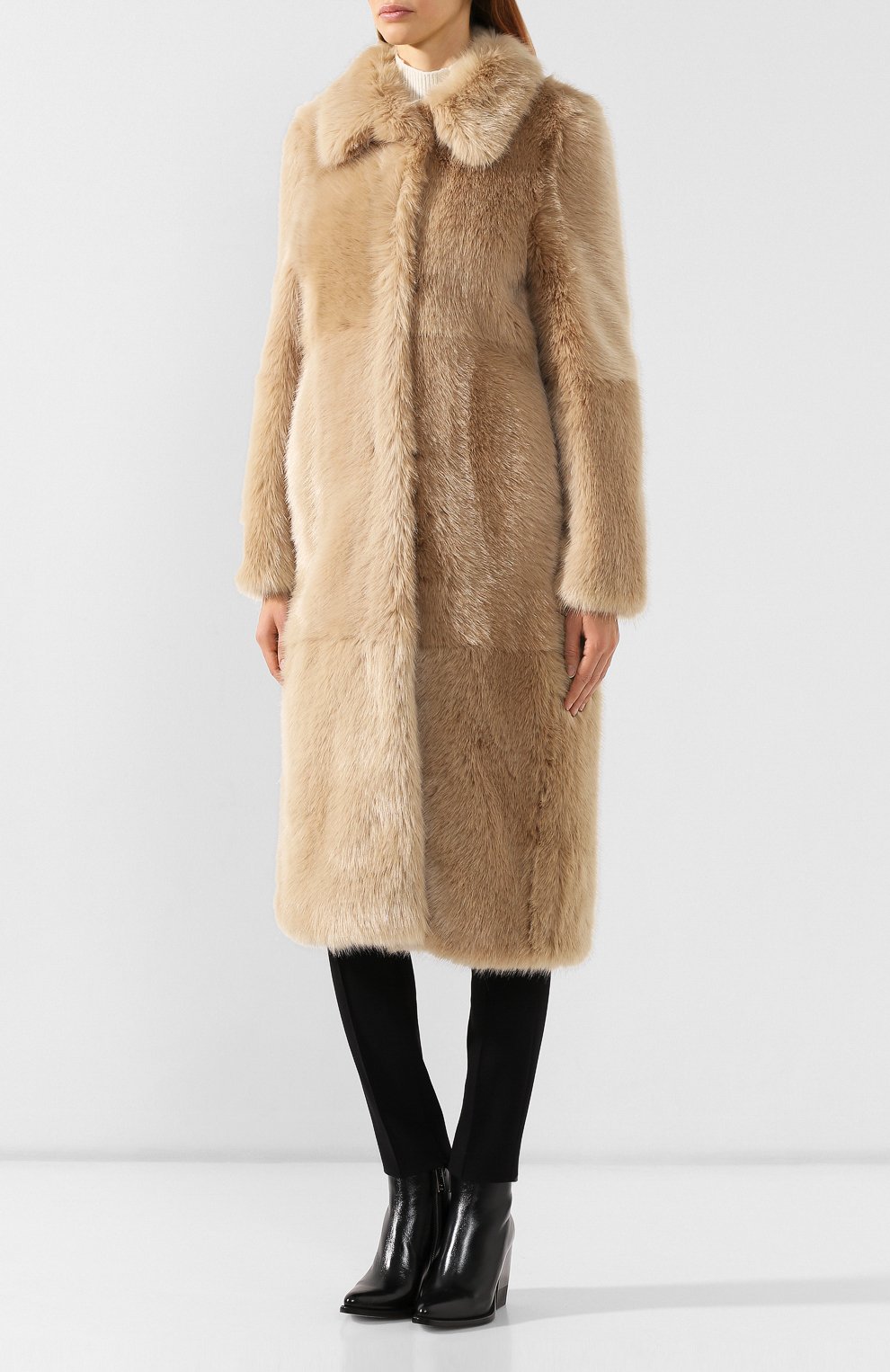 Шуба из экомеха STELLA MCCARTNEY, арт. 581802/SNB69, фото 3