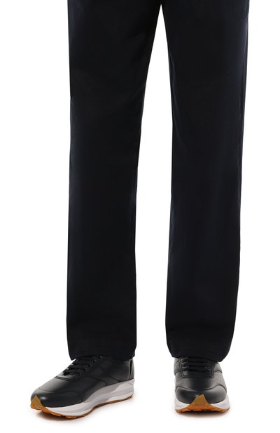 Кожаные кроссовки earthly CORNELIANI, арт. 94TM52-9420937, фото 3