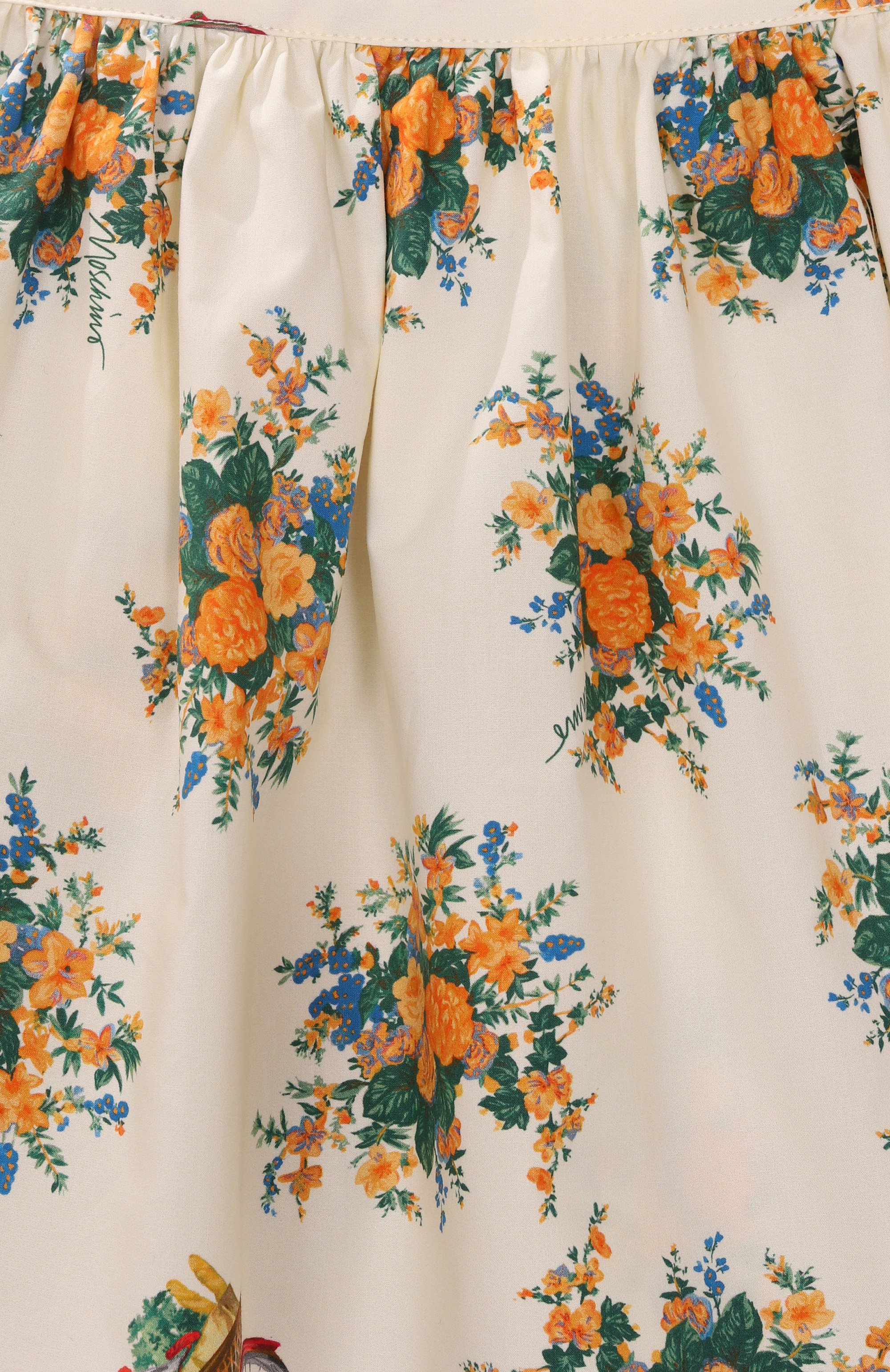 Хлопковая юбка MOSCHINO, арт. HDJ03T/LLB56/4-8, фото 3