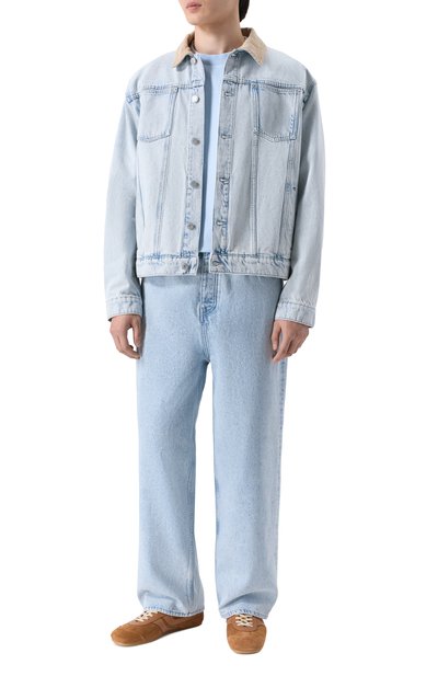 Джинсовая куртка DROLE DE MONSIEUR, арт. PERM-JT256-C0123-LBE, фото 2