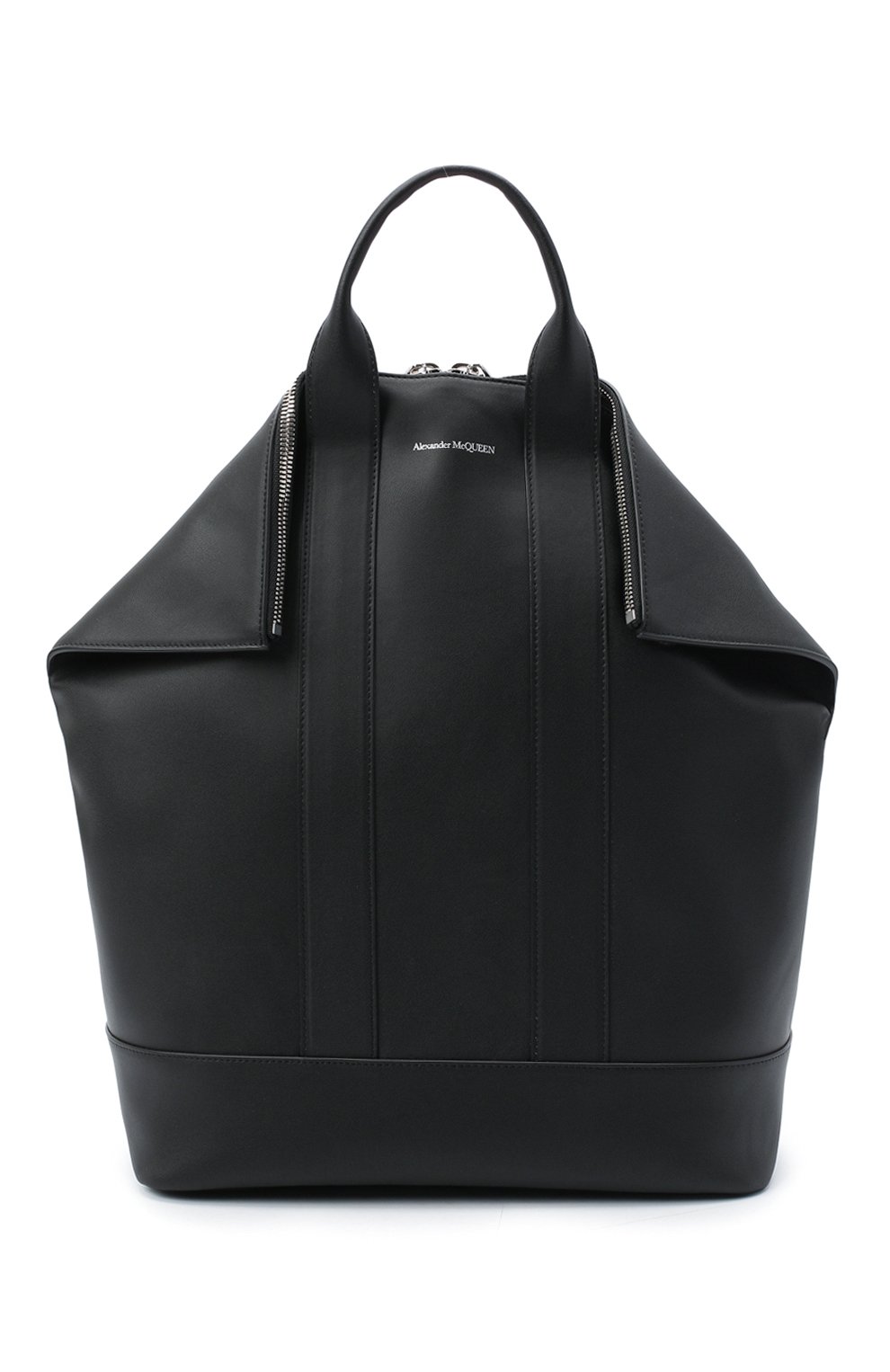 Кожаный рюкзак ALEXANDER MCQUEEN черного цвета по цене 195500 руб., арт. 548663/1C0GN, фото 1 Кожаный рюкзак ALEXANDER MCQUEEN, арт. 548663/1C0GN, фото 1