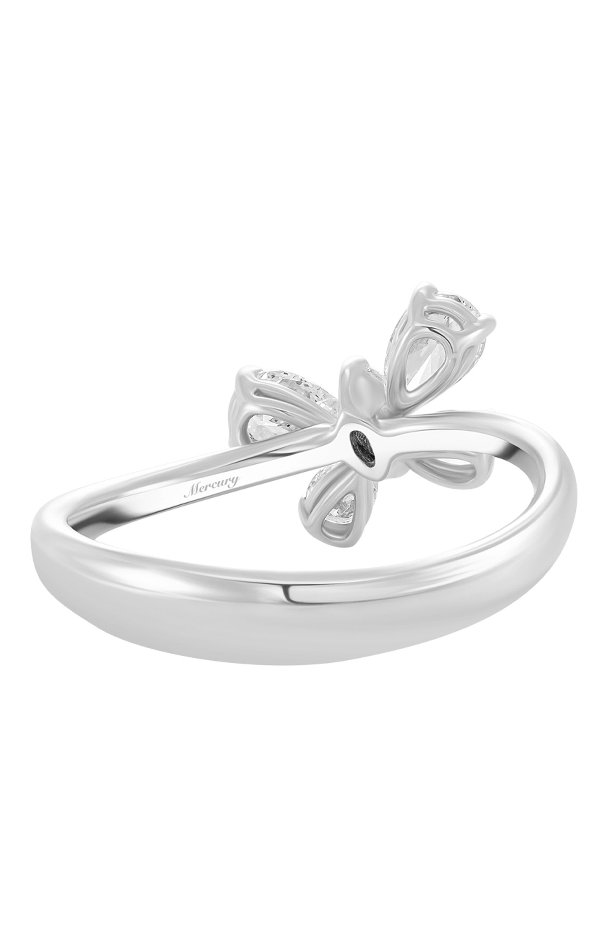 Кольцо MERCURY бесцветного цвета по цене 506000 руб., арт. MR21694/WG/BFSM, фото 4 Кольцо MERCURY, арт. MR21694/WG/BFSM, фото 4