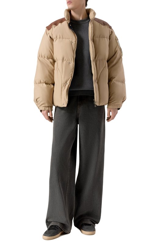 Кожаные кеды Ball Star LTD Golden Goose Deluxe Brand GMF00117.F006215 Серый  GMF00117.F006215 Фото 2