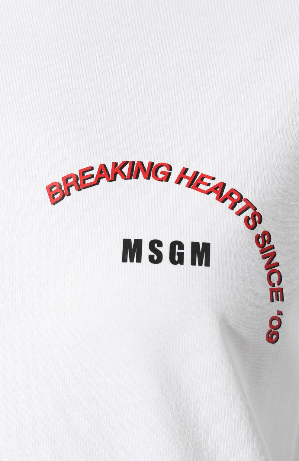 Хлопковая футболка MSGM, арт. 2742MDM209 195797, фото 5