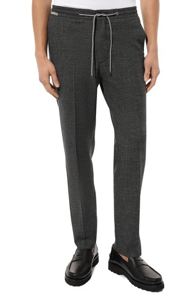 Брюки из хлопка и шерсти CORNELIANI, арт. 924L25-3817340, фото 3