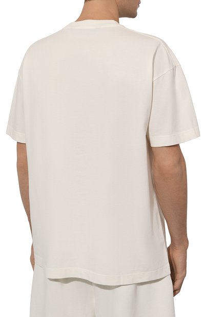 Хлопковая футболка PALM ANGELS, арт. PMAA001F24JER007, фото 4