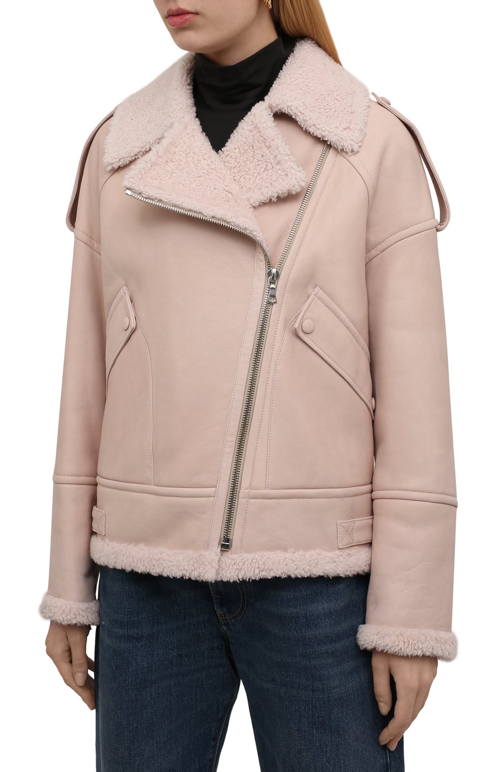 Дубленка из овчины YVES SALOMON, арт. 22WYV62660MRMX, фото 3