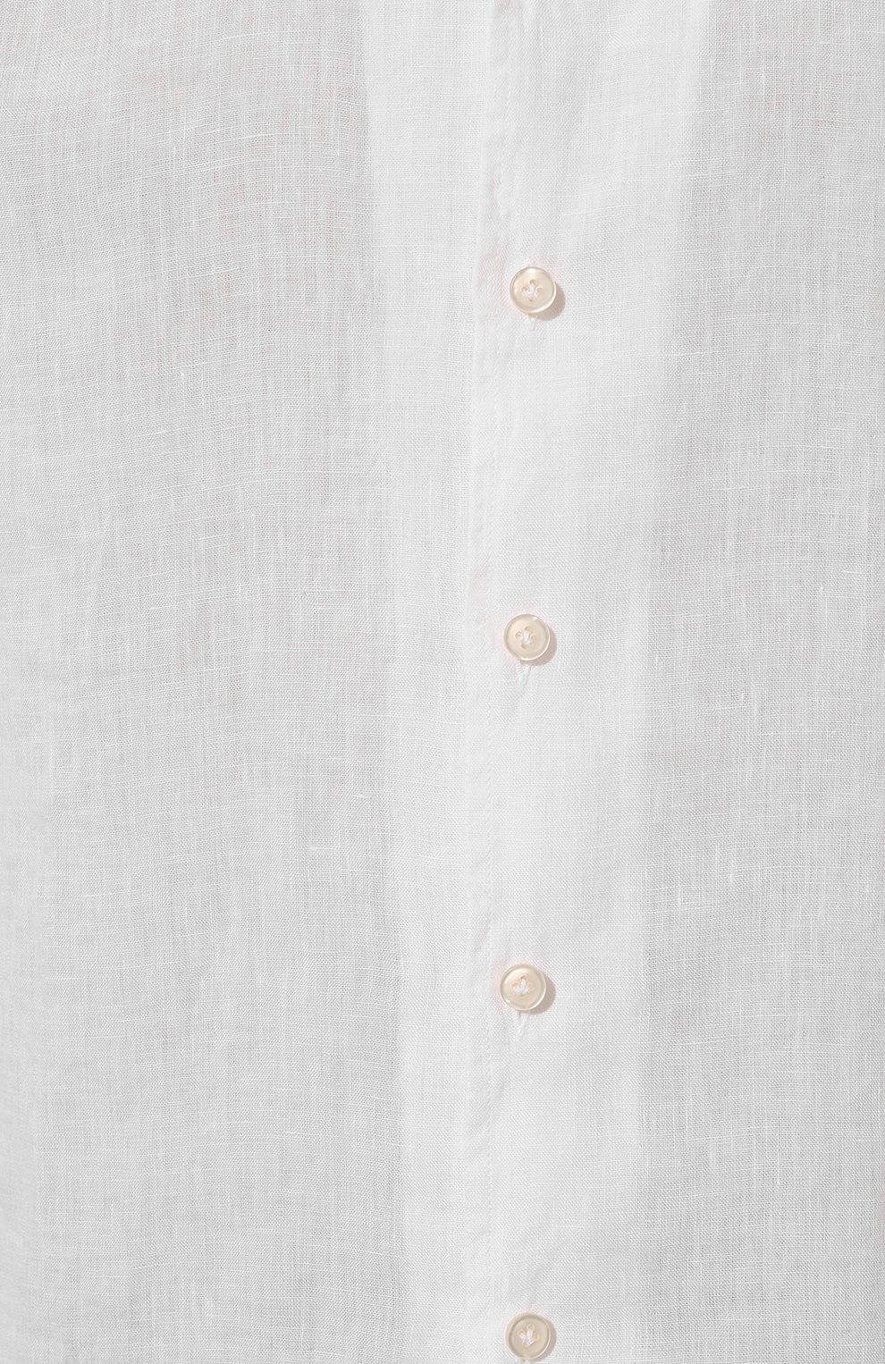 Льняная рубашка SONRISA белого цвета по цене 28300 руб., арт. IS127F/TC/TC162, фото 5 Льняная рубашка SONRISA, арт. IS127F/TC/TC162, фото 5