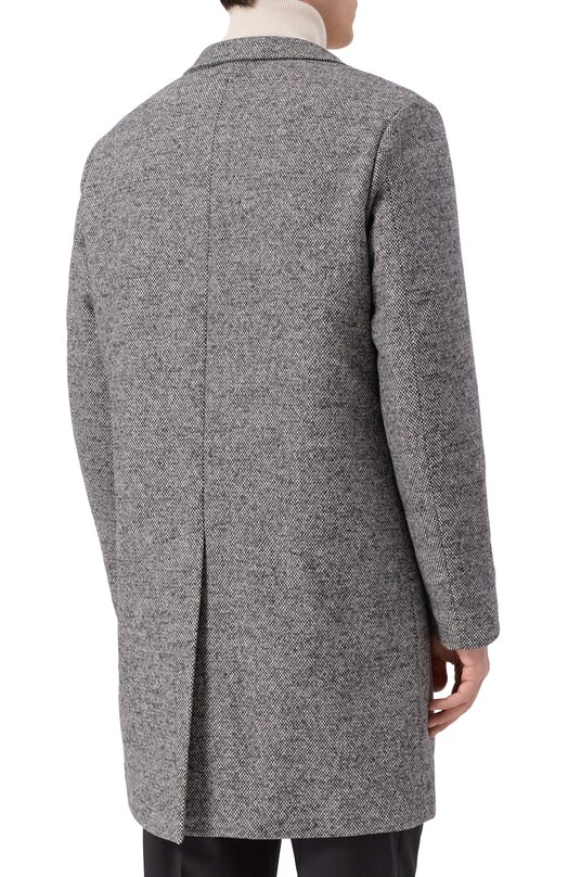 Шерстяное пальто Sartoria Latorre CTS056/UI0782 Серый  CTS056/UI0782 Фото 4