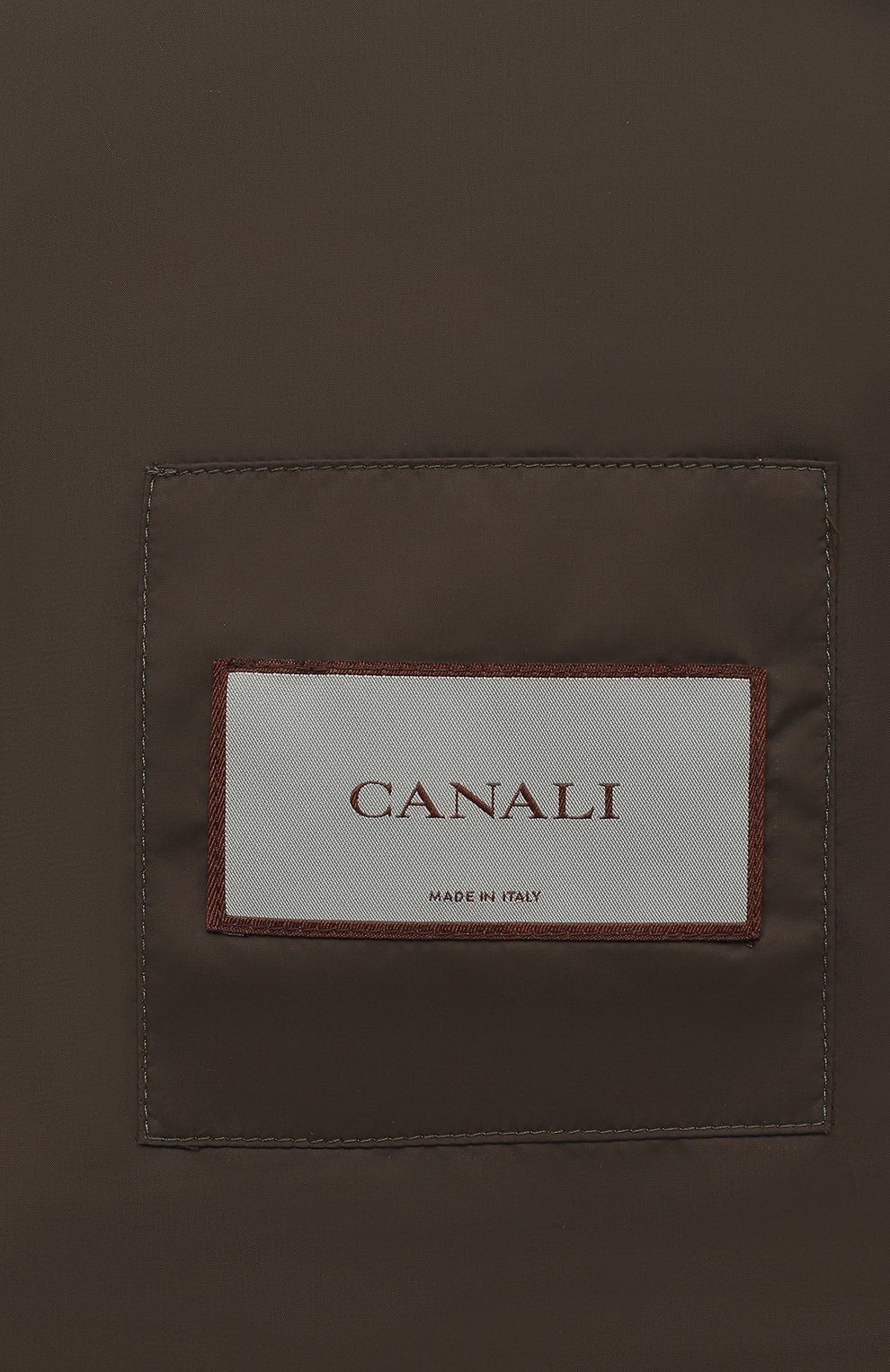 Бомбер CANALI хаки цвета по цене 99500 руб., арт. 040942/SG03005, фото 6 Бомбер CANALI, арт. 040942/SG03005, фото 6