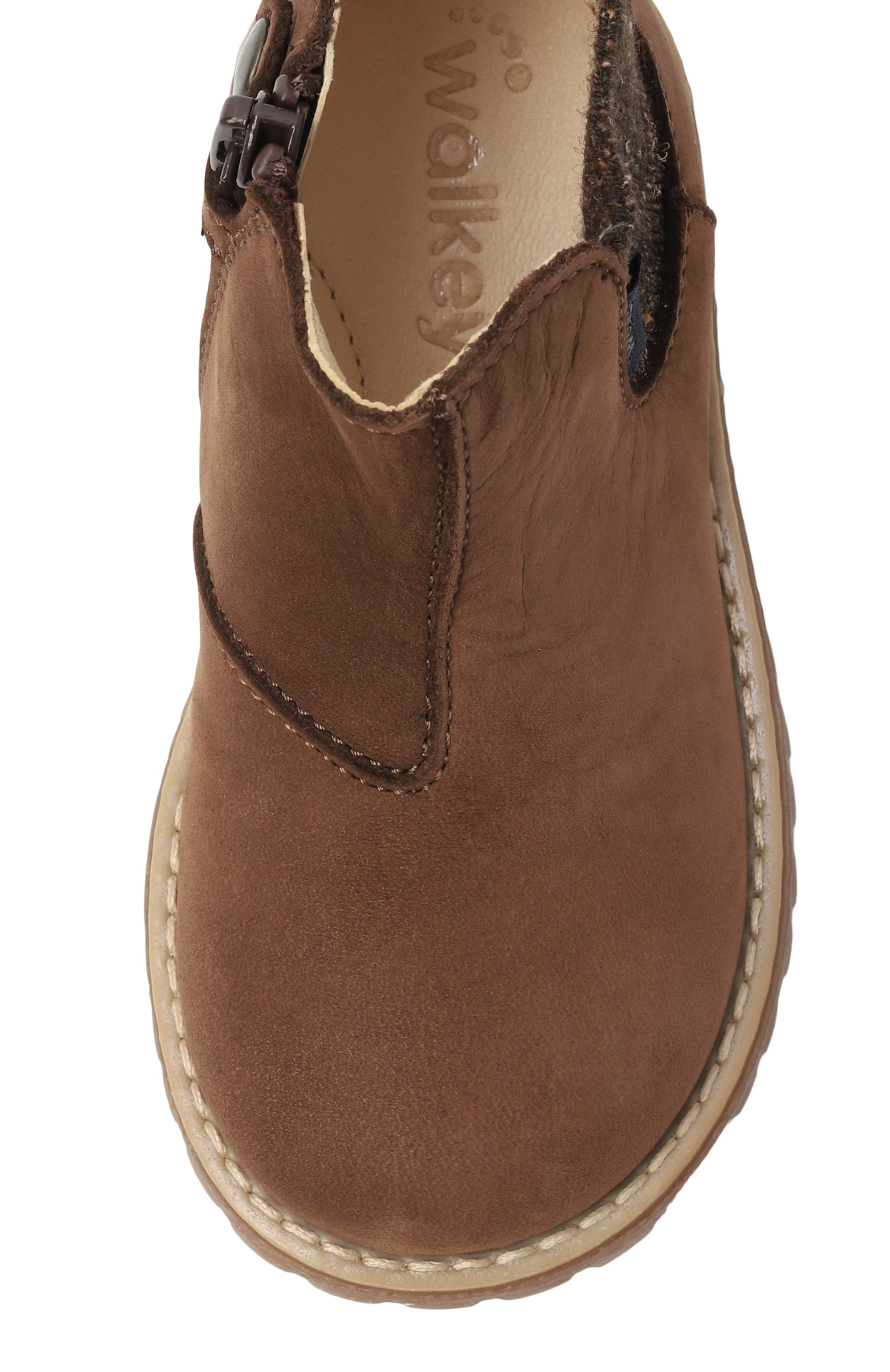 Замшевые челси WALKEY коричневого цвета по цене 12000 руб., арт. Y1B5-43774-0124509/19-24, фото 4 Замшевые челси WALKEY, арт. Y1B5-43774-0124509/19-24, фото 4