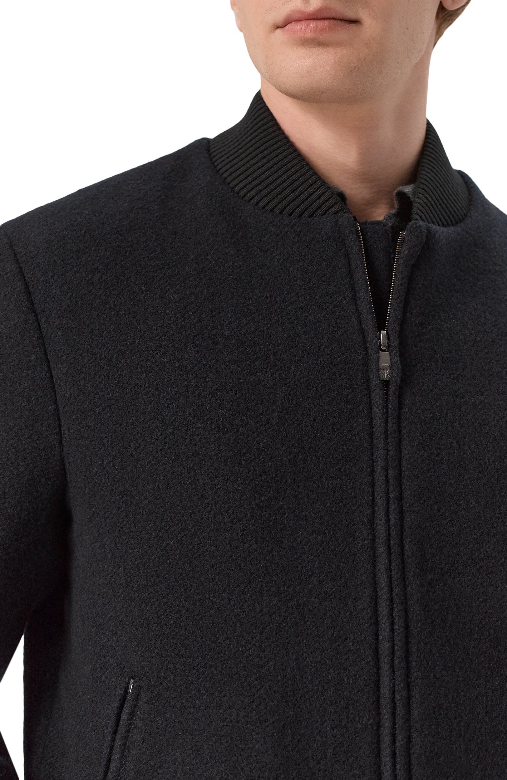 Шерстяной бомбер CORNELIANI, арт. 28L598/2A12204, фото 5