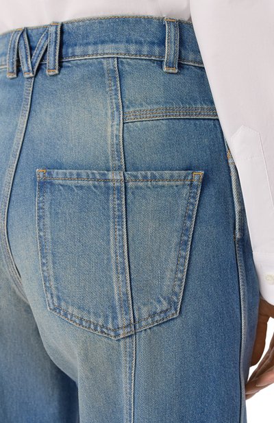 Джинсы MOSCHINO синего цвета по цене 89400 руб., арт. A0304/0530, фото 5 Джинсы MOSCHINO, арт. A0304/0530, фото 5