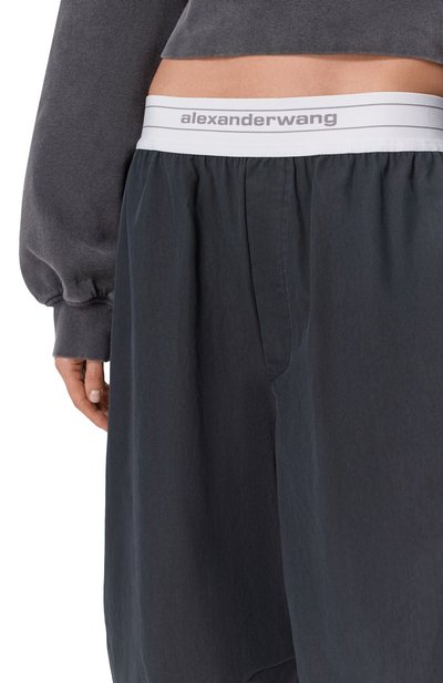Хлопковые брюки ALEXANDER WANG, арт. 1WC3264062, фото 5