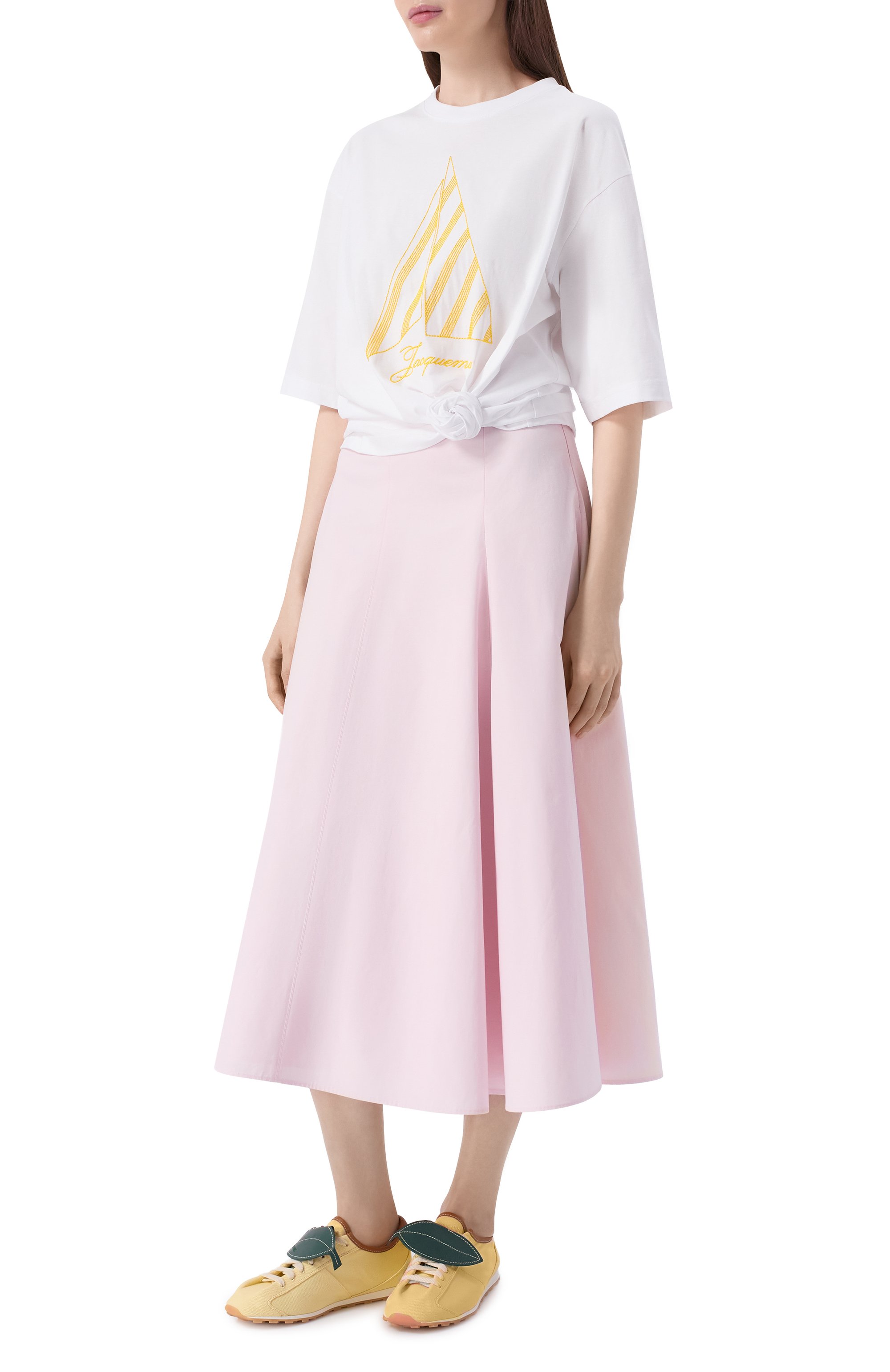 Хлопковая футболка JACQUEMUS, арт. 26ETSU00321/AJ00285, фото 2