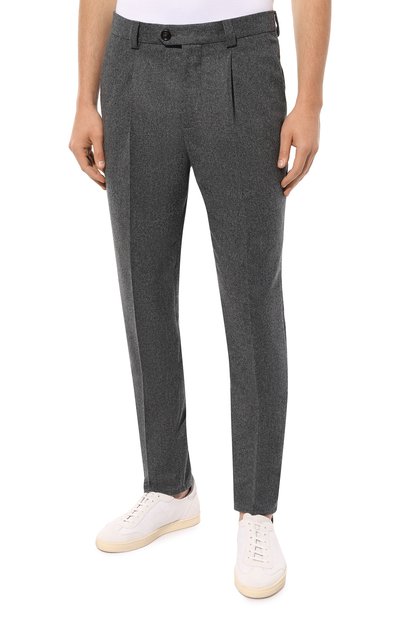 Шерстяные брюки BRUNELLO CUCINELLI, арт. M038PB2164, фото 3