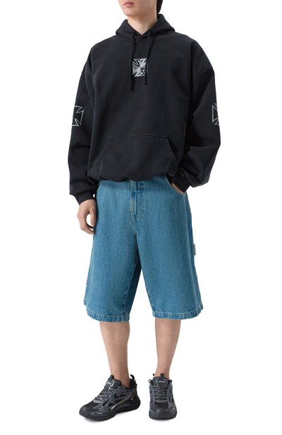 Мужские джинсовые шорты VETEMENTS, арт. ME76DP094N1/2808 DENIM
