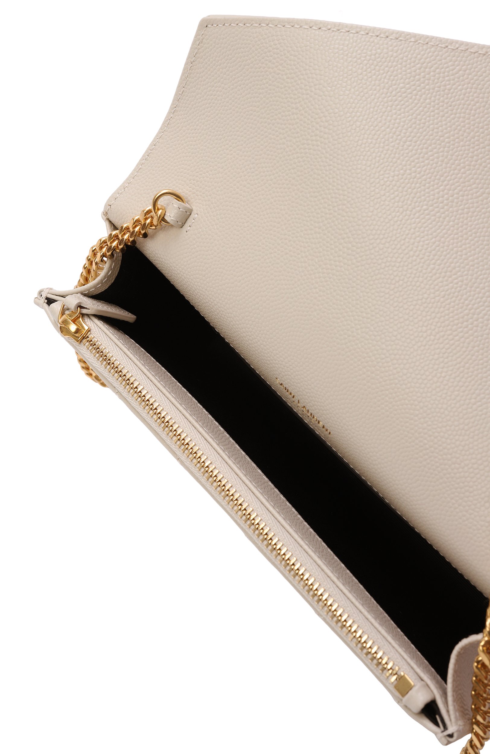 Сумка cassandre SAINT LAURENT кремового цвета по цене 146500 руб., арт. 857605/B0W01, фото 5 Сумка cassandre SAINT LAURENT, арт. 857605/B0W01, фото 5