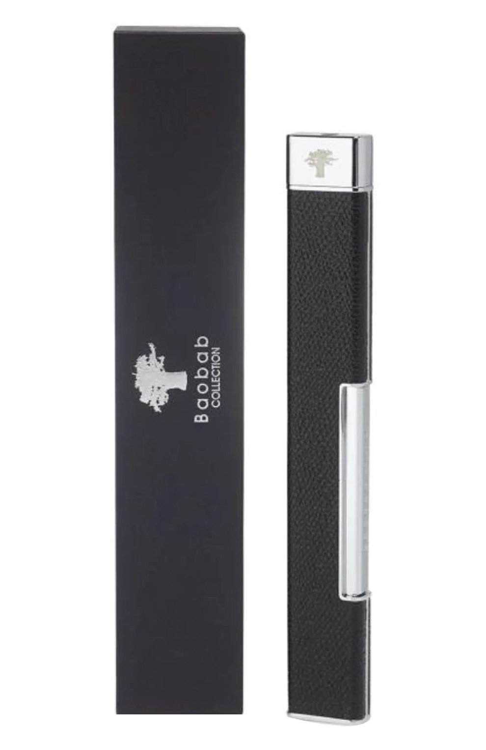 Корпус зажигалки BAOBAB черного цвета по цене 29110 руб., арт. 5415198473089, фото 1 Корпус зажигалки BAOBAB, арт. 5415198473089, фото 1