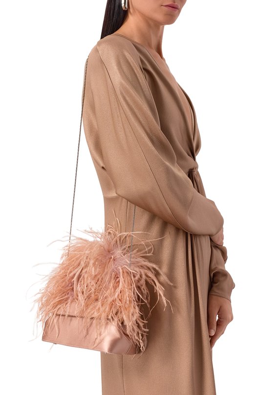 Сумка Liza Rubeus Milano 015/23D/SILK+B0A FEATHERS_SET Розовый  015/23D/SILK+B0A FEATHERS_SET Фото 2
