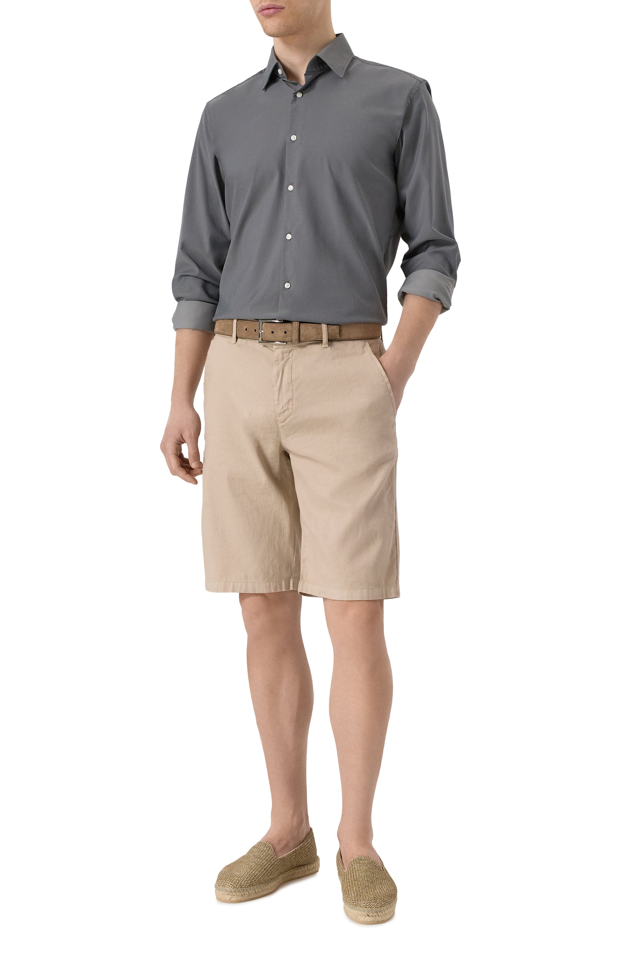 Эспадрильи yucatán из рафии MANEBI темно-бежевого цвета по цене 17150 руб., арт. Z 0.6 C0, фото 2 Эспадрильи yucatán из рафии MANEBI, арт. Z 0.6 C0, фото 2