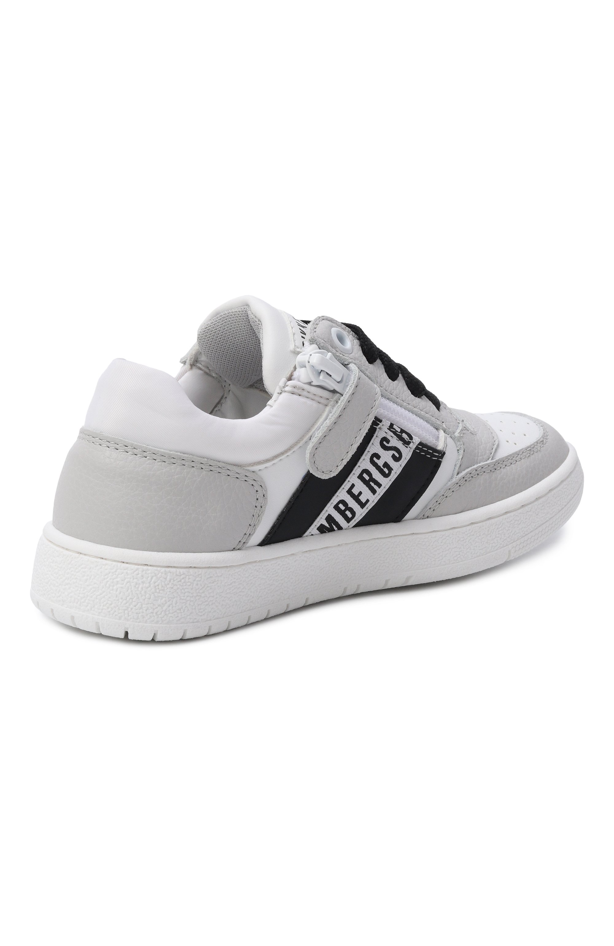 Комбинированные кеды DIRK BIKKEMBERGS, арт. K4B9-21143-1364, фото 3