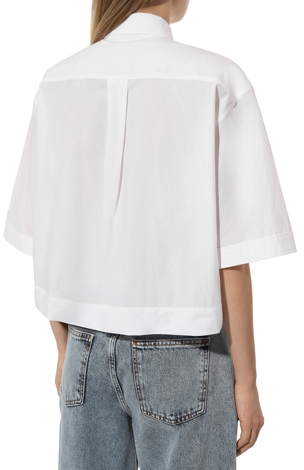 Джинсовая рубашка BRUNELLO CUCINELLI, арт. ML949B1348, фото 4