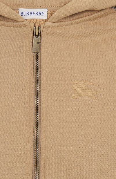 Хлопковая толстовка BURBERRY, арт. 8108063, фото 3