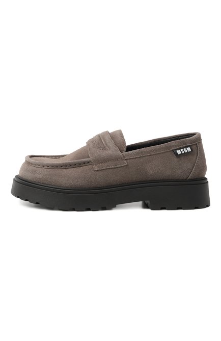 Замшевые лоферы MSGM KIDS, арт. 81158/36-40