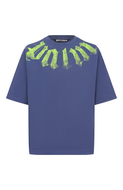 Мужская хлопковая футболка PALM ANGELS, арт. PMAA10DS26JER002